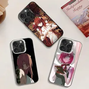 Elfen Lied Anime Phone Case Colorful Manga Aesthetic Protective Cover Compatible with iPhone 11-17 Pro Max/Plus & Samsung Galaxy S23-S25
