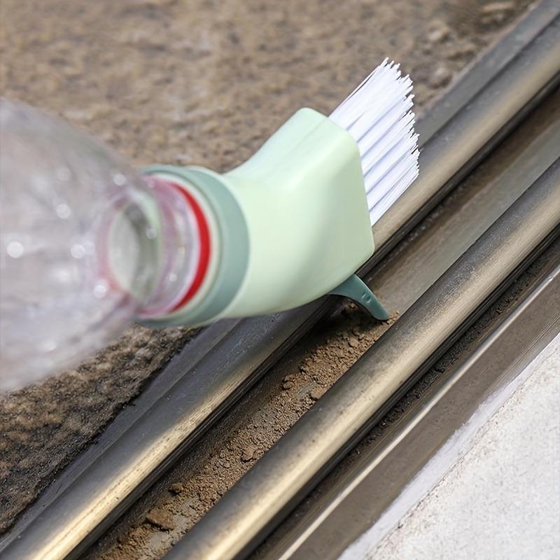 Dead Corner Crevice Brush, 1 Count Wet and Dry Use Cleaning Brush, Household Multi-scene & Multi-functional Cleaning Brush for Bathroom, Toilet Color sent randomly.