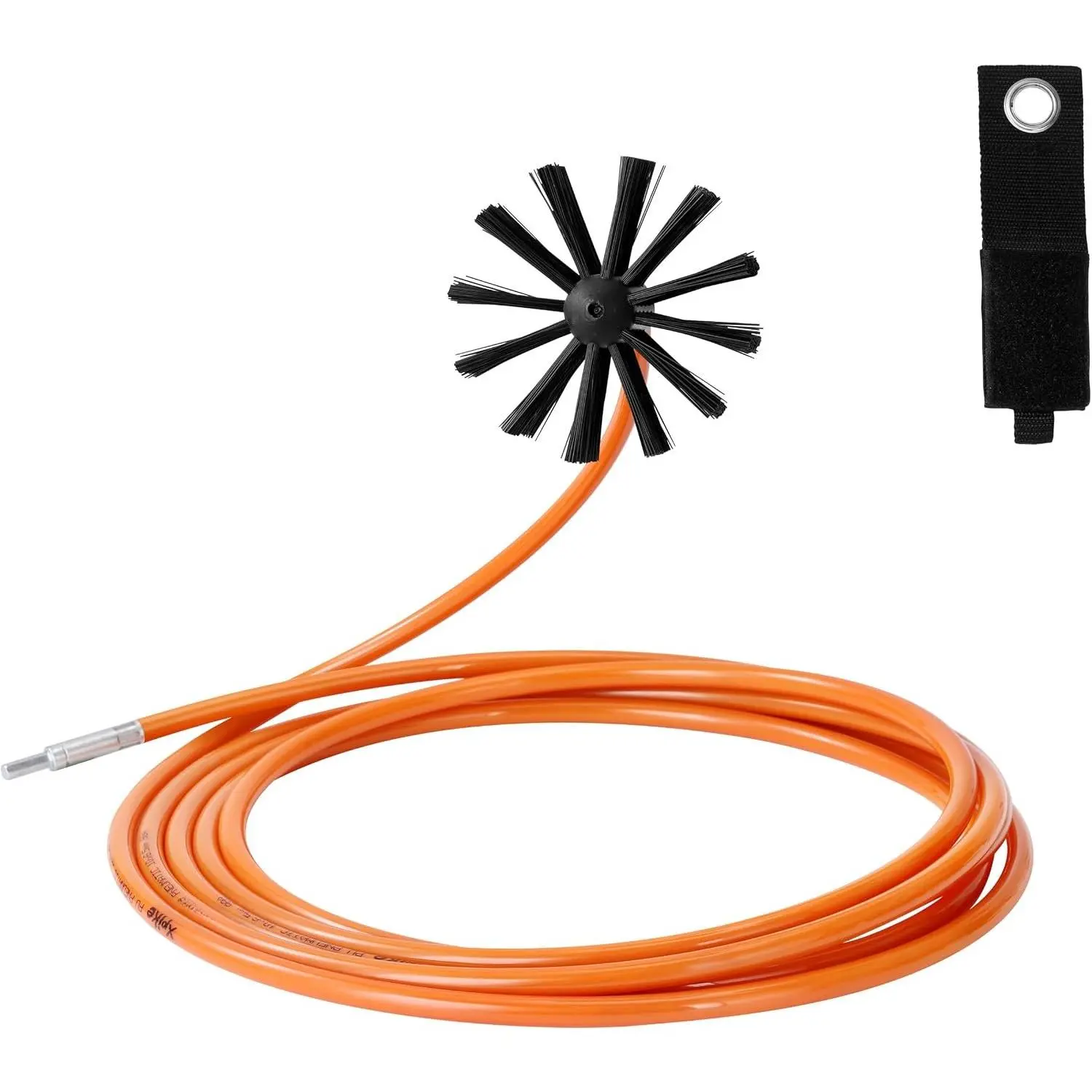 17FT - Flexshaft Dryer Vent Cleaner Kit | Drill  Dryer Duct Cleaning Brush, Heavy Duty Lint Remover Tool