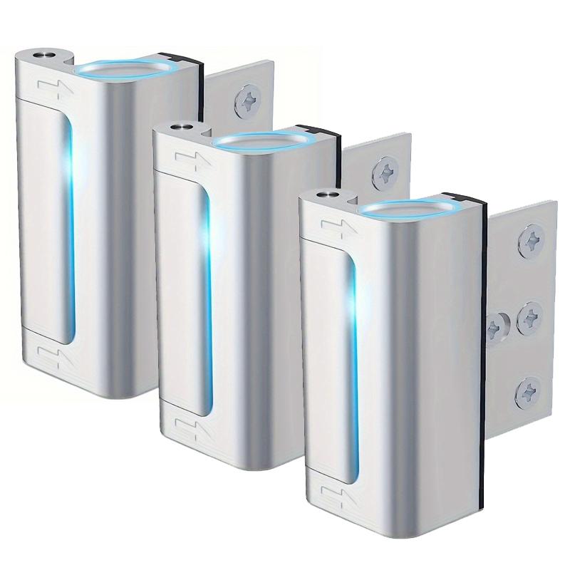 Aluminum Alloy Door Lock, Door Reinforcement Lock, Easy to Install Home Door Lock, Anti-theft Design Door Lock, Door Hardware for Home, Office, Hotel, Apartment