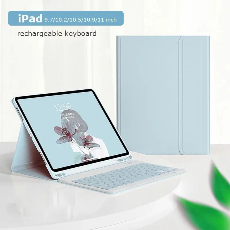 for iPad 10th 11th gen 2022 10.9 inch Air 6 Air 5 Air 4 Case with Magnet Keyboard for iPad 10.2 7 8 9th Air 3 Pro 10.5 11 2022 Flip Cover