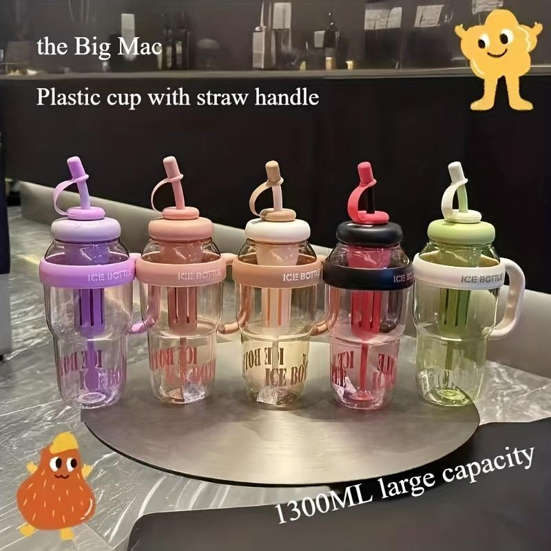 40.58oz leak-proof portable sports water bottle, durable PC material, green, with safety cap and handle, perfect for outdoor activities such as Halloween, Christmas, and New Year, fitness water bottle, travel hydration