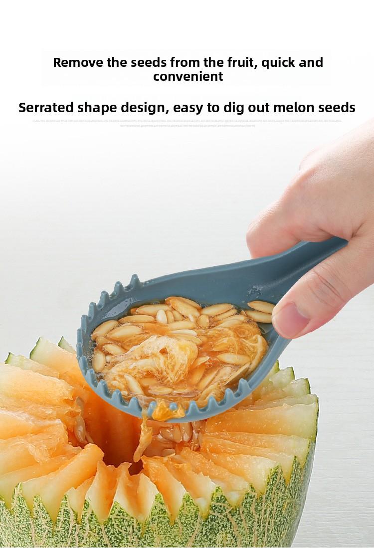 6 in 1 Fruit Baller Cutter Set Multi Function Fruit Carving Tools for Fruit Platter Decoration