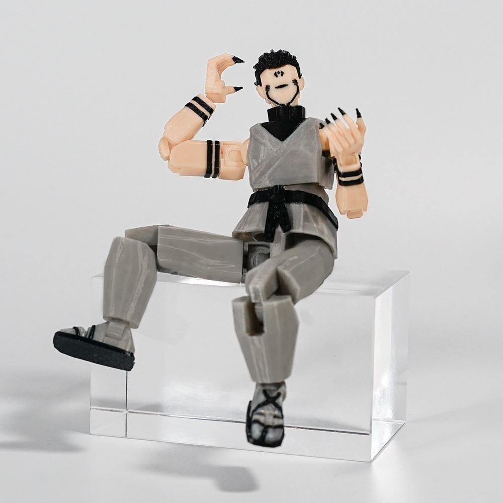 3D Printed Jujutsu Kaisen Ryomen Sukuna 2.0 Anime Multi-Jointed Shapeshift Toys Action Figures Mannequin Model Ornaments Gifts