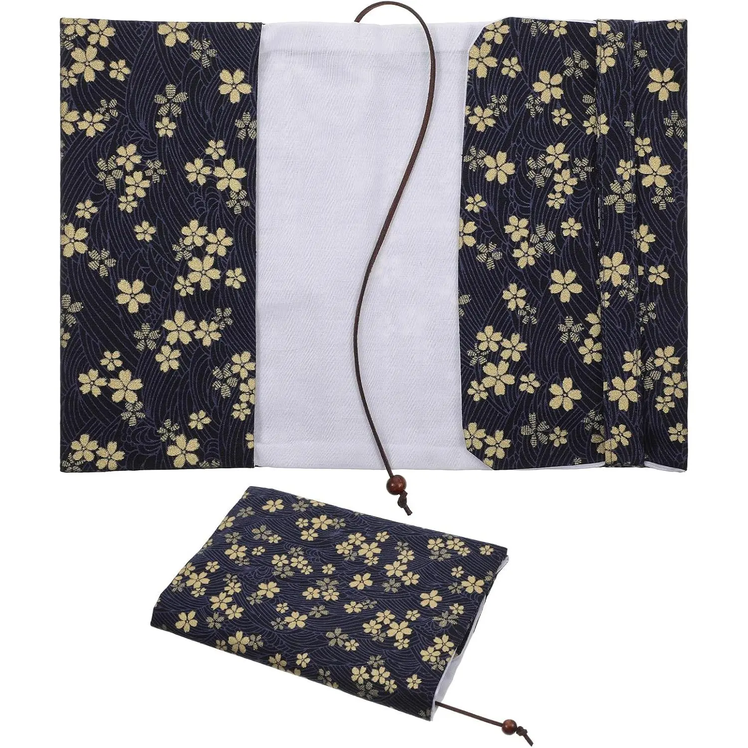 Book Covers for Paperbacks,Book Cover Protector Adjustable Fabric Fit A5 Size 5.5x8.2 Inch Paperbacks for Hardcover Softcover Novels Protection
