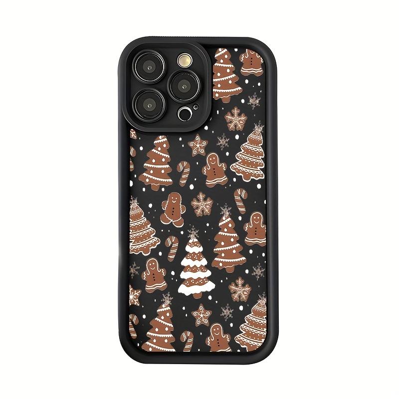 Creative Christmas Tree Patterned Case for iPhone 17 Pro Max 16 Plus 15 14 13 12 11 Air E Soft Silicone Protective Cover with Non-Slip Design Full Body Protection Cellphone Casing Gift for Friends Family