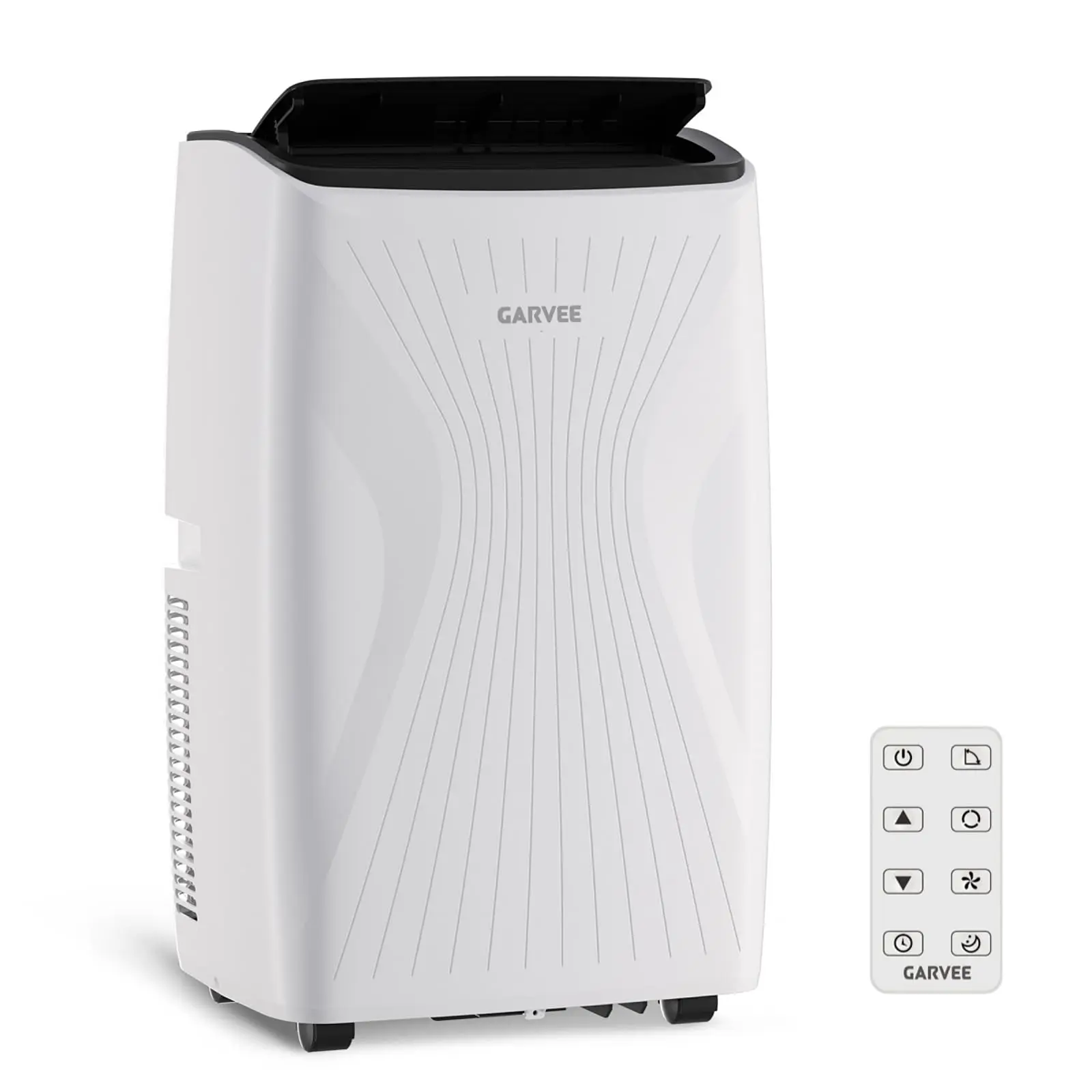 5-in-1 Portable Air Conditioner & Air Cooler, 14,000 BTU Mobile AC Unit with Dehumidifier, Fan, LED Display, Remote & 24H Timer, for Rooms Up to 750 sq.ft, Easy Installation Kit Included