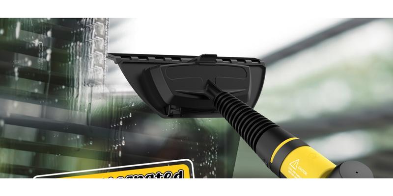 99% Sterilization Handheld Steam Cleaner with 10 Attachments - High-Pressure, Fast Heat-Up for Cars, Grout, Bathrooms, Upholstery - Large Tank, Safety Lock, No Chemical Residue, Includes Nylon Brushes & Squeegees, Steam Cleaner for Car