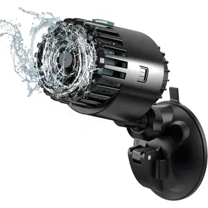 Aquarium Wave Maker 1200GPH with  Suction Base Fish  Wavemaker Submersible Circulation Pump Powerhead 360?Rotatable Quiet  for Freshwater 20-75 Gallon  (5W)