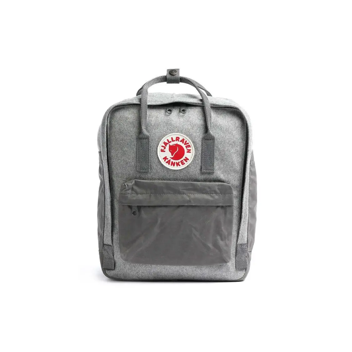 Fjallraven 13L Eco-Friendly Lightweight Outdoor Backpack for Men and Women – Minimalist Wool Grey Design