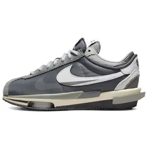Sacai x Nike Zoom Cortez Low-Top Casual Running Shoes for Men and Women – Lightweight, Breathable, Slip-Resistant Fabric Verifiable, with credentials and supporting global authentication