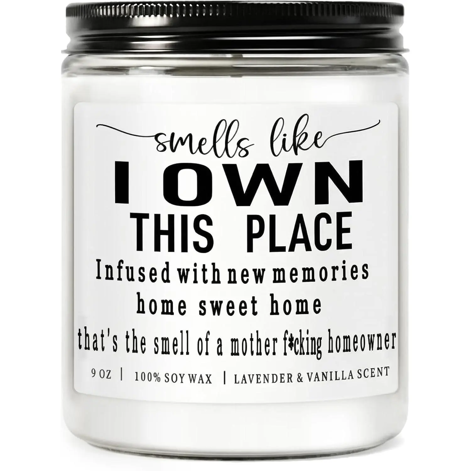 House Warming Gifts  ,Funny    Ideas Scented Candle,Housewarming Gifts for Women,Men,Couple,, House  Haves,Closing  for  Buyers 9 oz