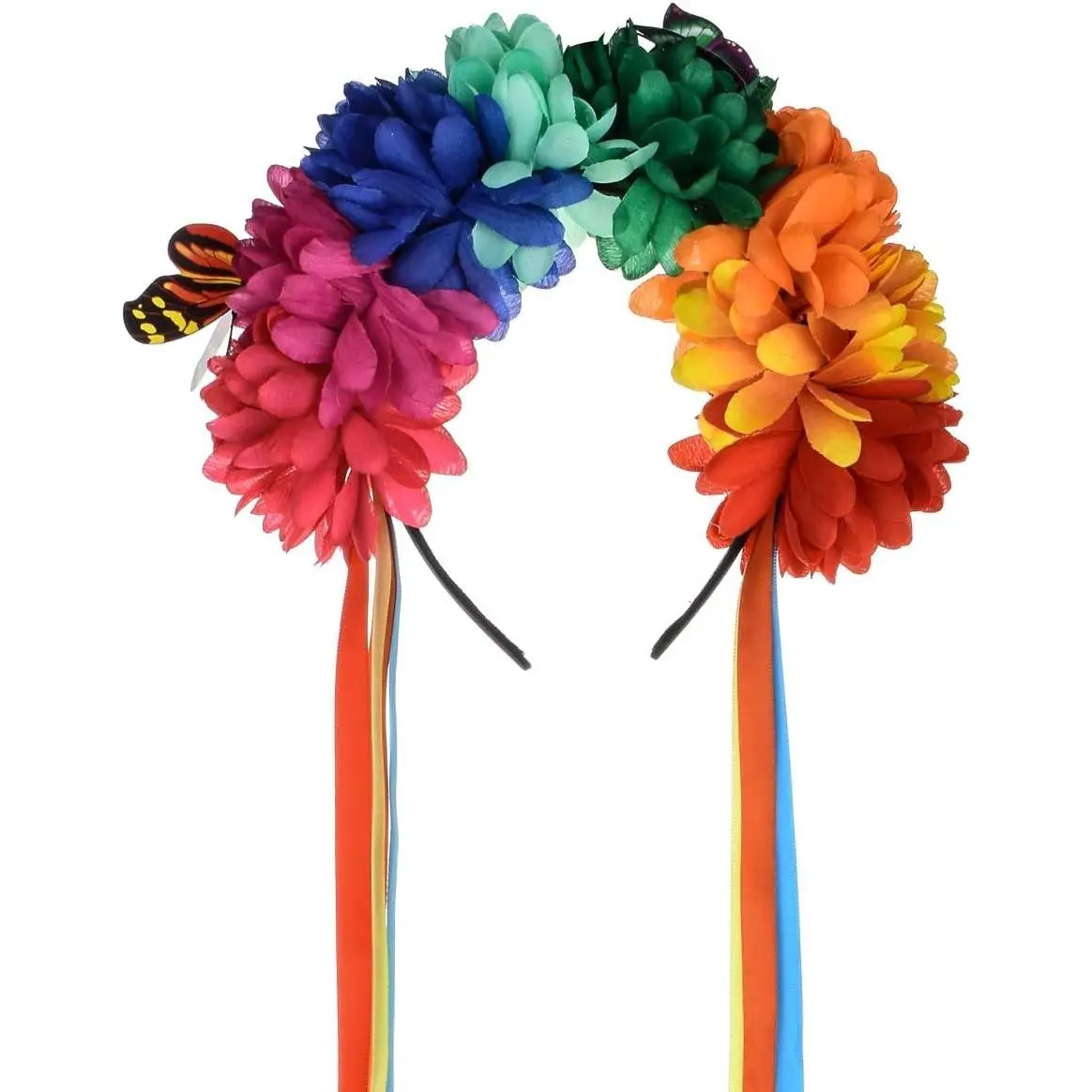 Flower Crown Headband Halloween Cinco De Mayo Party Costume Dia de los muertos Headpiece NC25