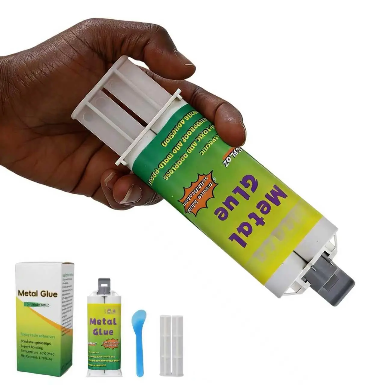 Metal Repair Glue,Liquid Weld for Metal,Adhesive Liquid Steel,1.76 oz | Weld Stainless Steel, Iron, , Plastics, Ceramics, Metal to Metal Adhesive, Cold Weld, Exhaust Repair Kit