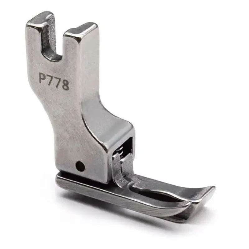 P778 Neckband Presser Foot, 1/32 Standard Size, Straight Stitching, Single Needle Shirt Collar Sewing, Industrial Sewing Machine Accessory, Industrial Grade