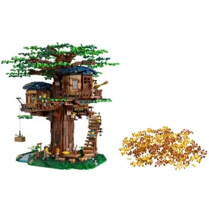 New 3036 Pieces Tree House Series Building Block Set, Ideal for Home Decoration, Adult and Child Toy, Gift for Boys and Girls Birthday