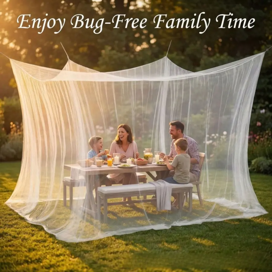 Summer new outdoor mosquito net courtyard camping picnic tent anti-mosquito pavilion free installation