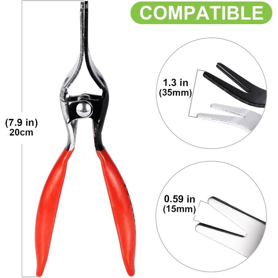Car Fuel Hose Removal Pliers, ultipurpose CarFuel & Wacuum Hose Removal Pliers, ProfessionalPipeline Separation Pliers, Car Repair Tool,Electronic,Industrial Heavy Duty Hardware