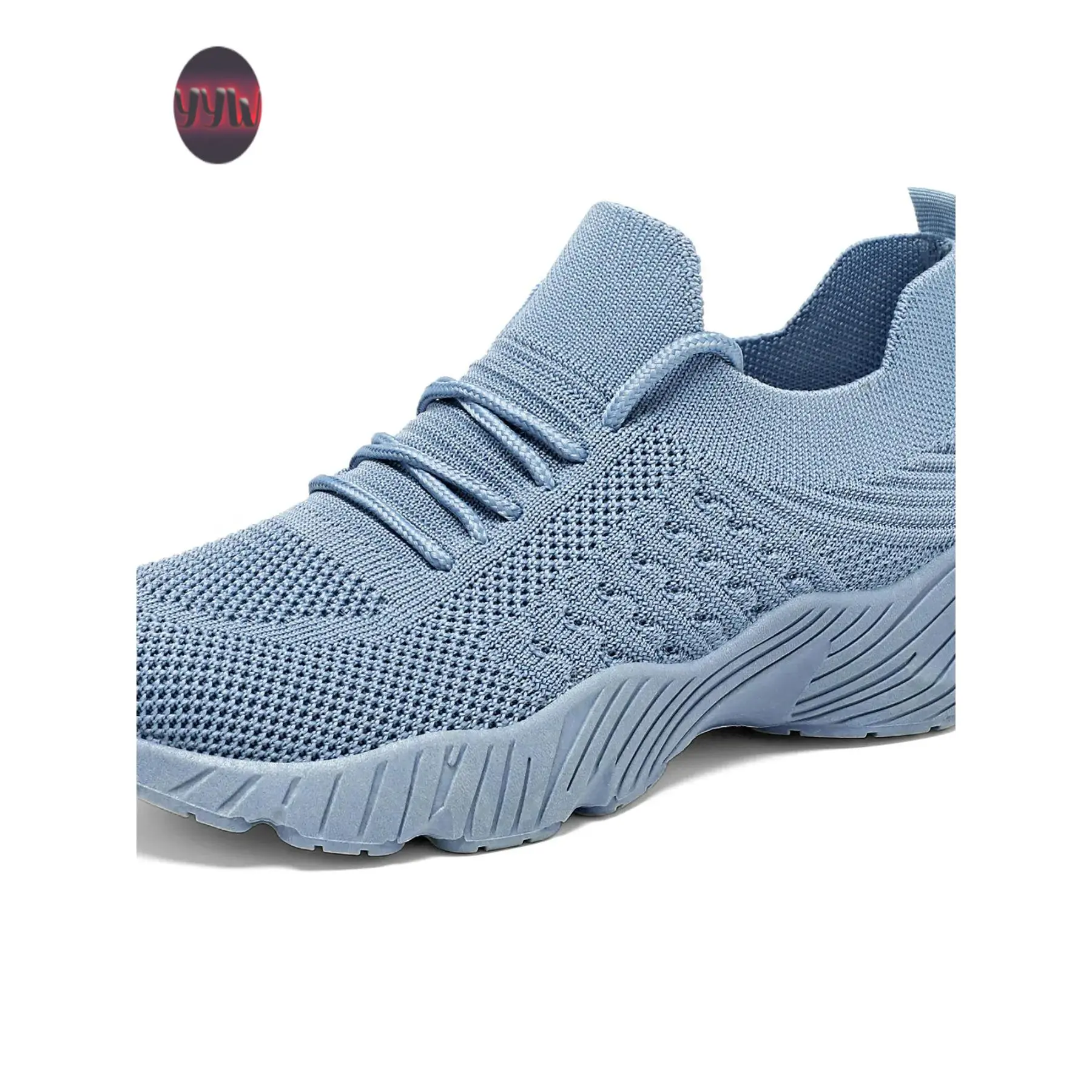YYW1 Women's Tennis Shoes, Breathable Thick Sole, Lace-Up Closure, Lightweight Design, Anti-Comfort, Ideal Daily Wear, Training Shoes, Athletic Tennis Sneakers, Tennis Court Shoes
