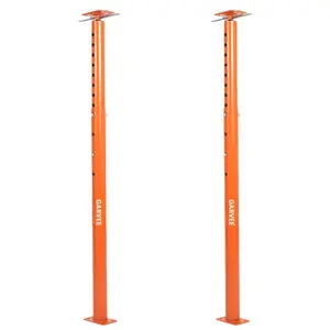 Garvee 2 Pack Heavy Duty Adjustable Steel Jack Posts – 18,000 lbs Capacity – 19-36in Telescopic Floor Support – Structural Beam & Joist Leveling for Basement, Crawl Space, Renovation