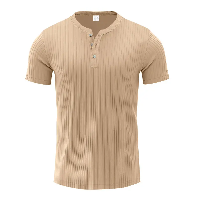 Men’s Striped Polo Shirt, Slim Fit Short Sleeve Casual Shirt, Breathable Lightweight Collared Top for Summer Daily Wear, Golf, Travel, Vacation and Outdoor Activities, Stylish Comfortable Men’s Fashion