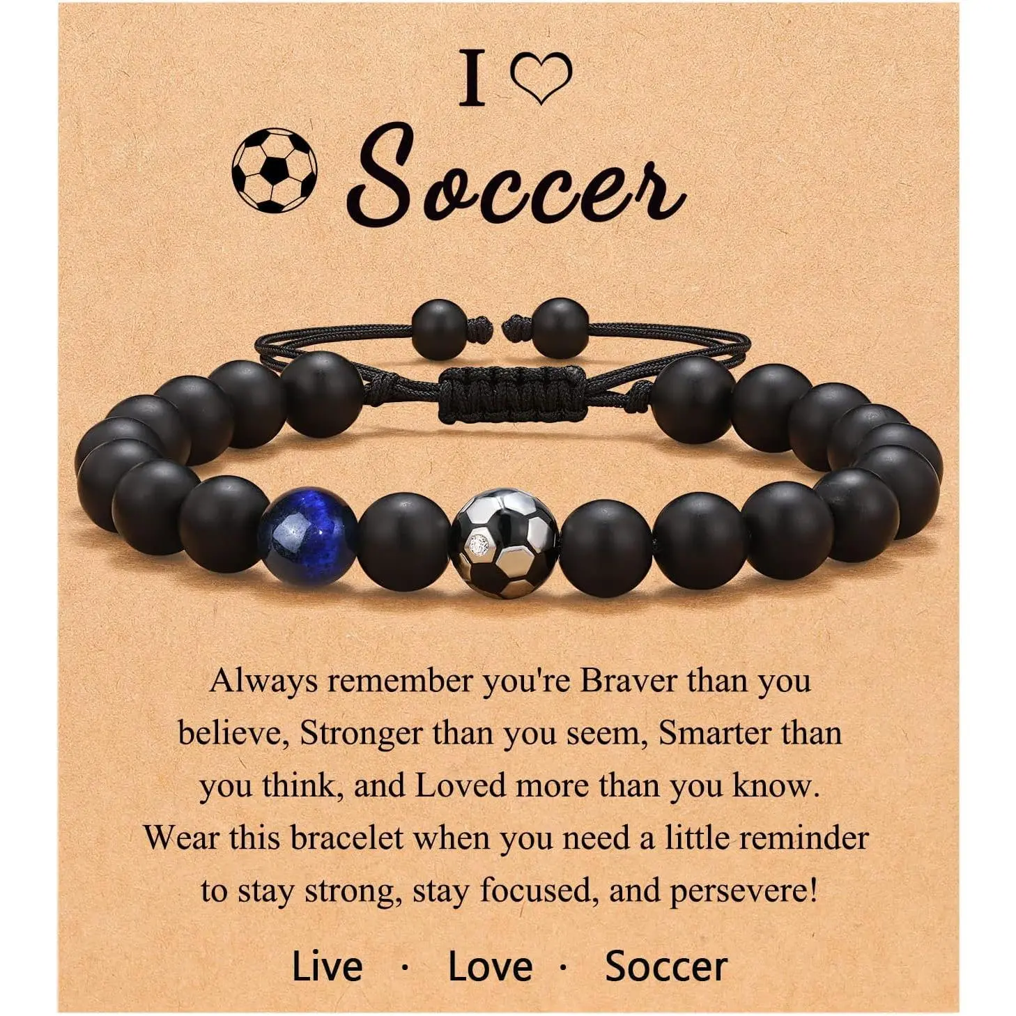 Baseball Basketball Soccer Football Bracelet Birthday Graduation Christmas Gifts for Boys