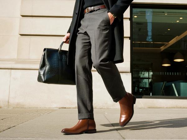 Bruno Marc Men's Chelsea Boots Zip Ankle Dress Boot