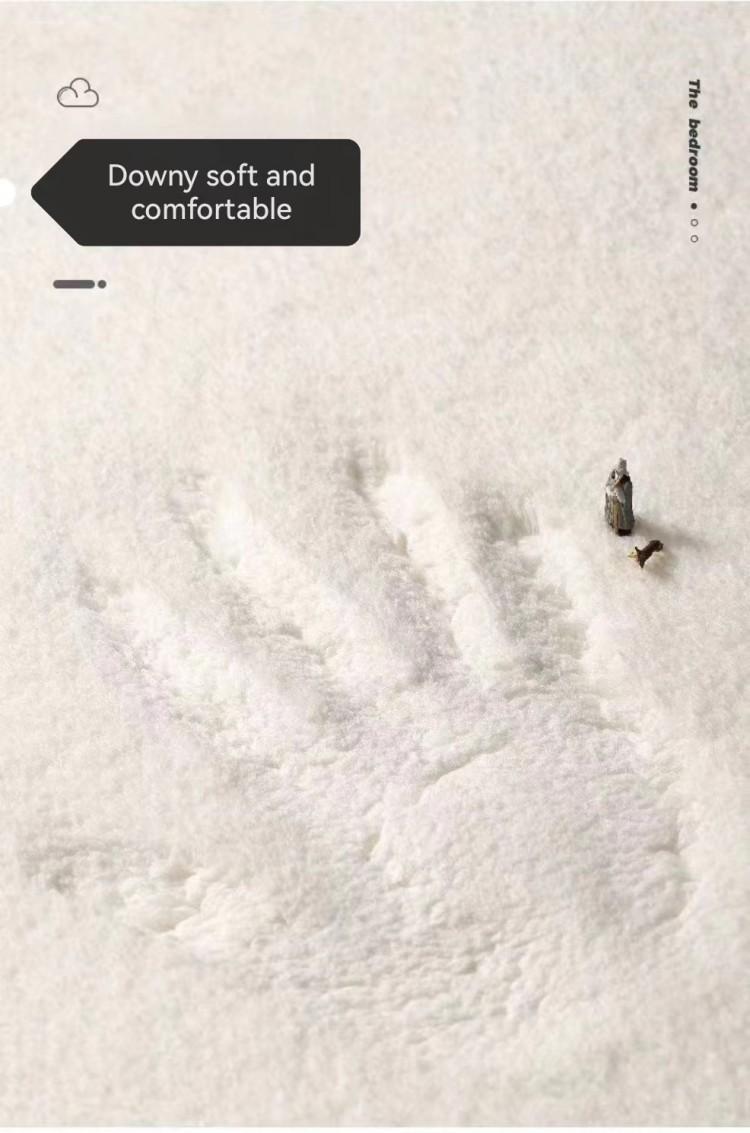 Cool White Car Rug Digital Printing Technology Simple Housewarming Gift Handmade Non-Slip Decorative Carpet