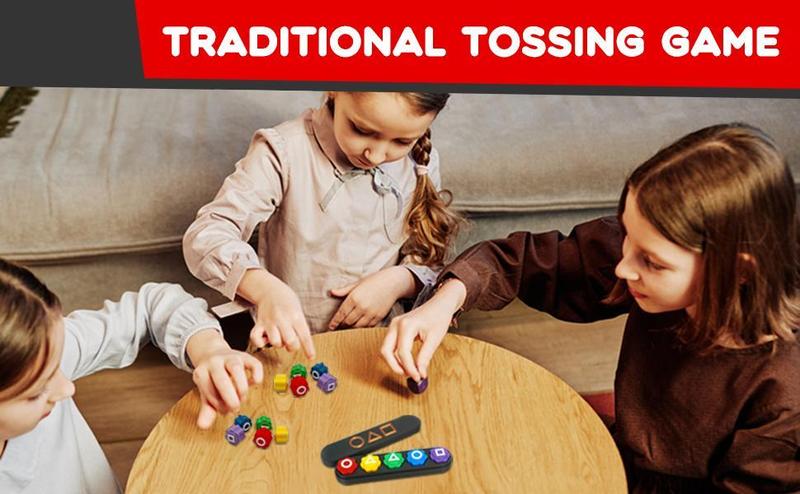 🎉Gonggi Game Set, Squid Gonggi Korean Game, Gonggi Stones Gonggi Korean Jacks, Korean Traditional Gong Gi Game Play, gifts boyfriend Colorful Durable