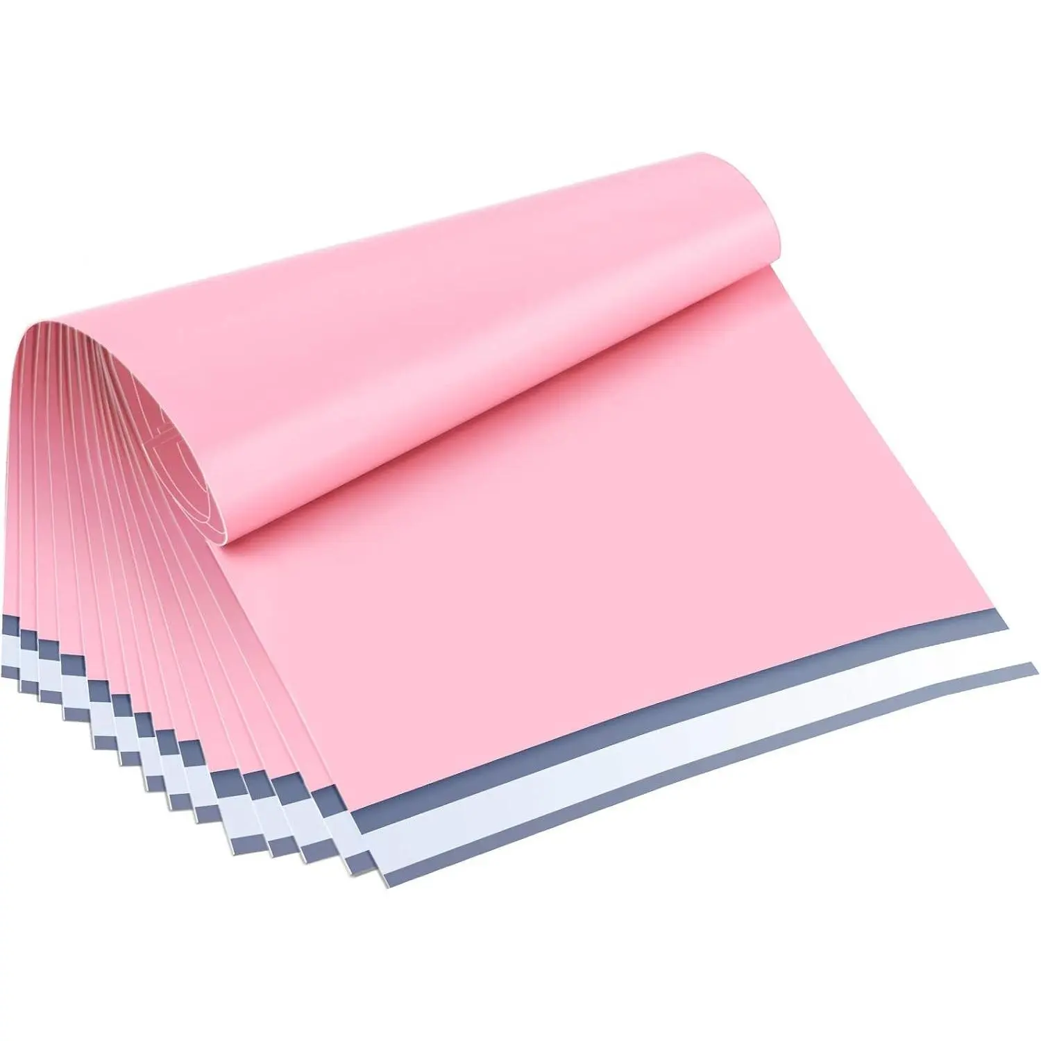 Poly Mailers 10x13 Inch Light Pink 200 Pack Shipping Bags #4 Strong Mailing Envelopes Boutique Packaging Postal Self Seal Adhesive Waterproof and Tear Proof Small Business for Clothes Books