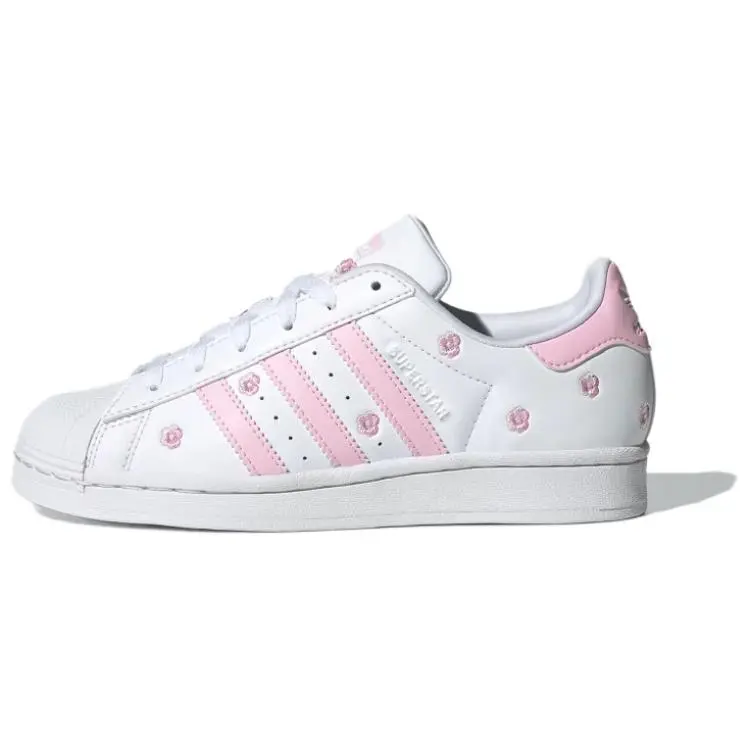 adidas Superstar J 'Pink Floral Embroidery' IG7015