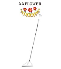 Broom and Dustpan Set, Dustpans with Broom Combo for Home, Heavy Dust Broom and Dustpan Combo, Long Handle Dust Pan and Broom Set for Kitchen, Office, Pet Hair,Pink, Pack of 1