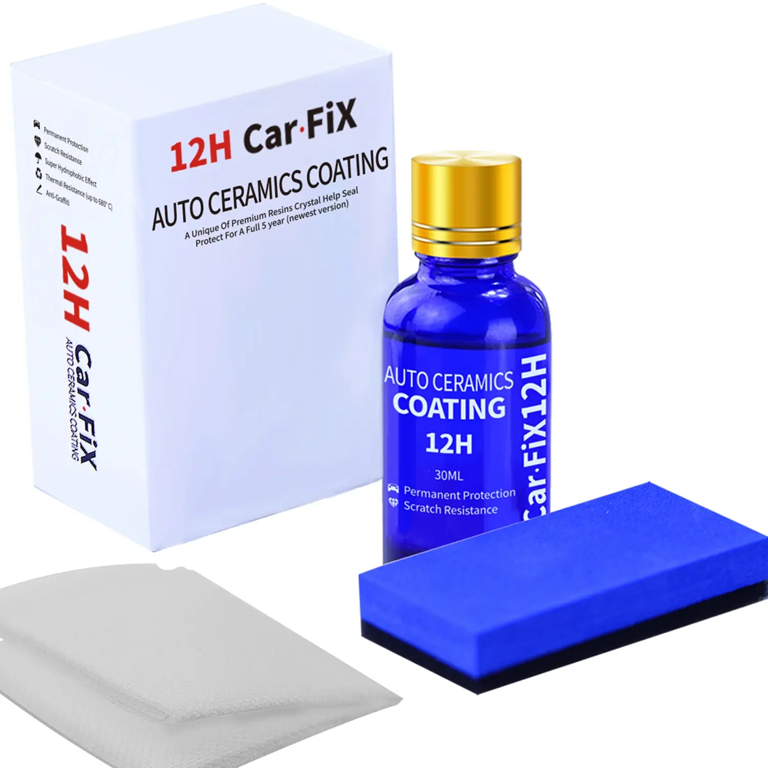 12H Ceramics for Car High Quality Polish Liquid Ceramic Coat Hydrophobic Glass Coating Paint Protective Foil Care Anti-scratch Auto Wax Detailing Products
