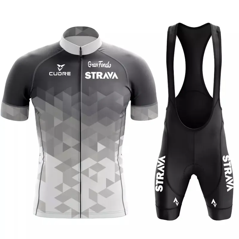 Cycling Suit Strava Tour de France Short Sleeve Suit Pai Mountain Bike Race