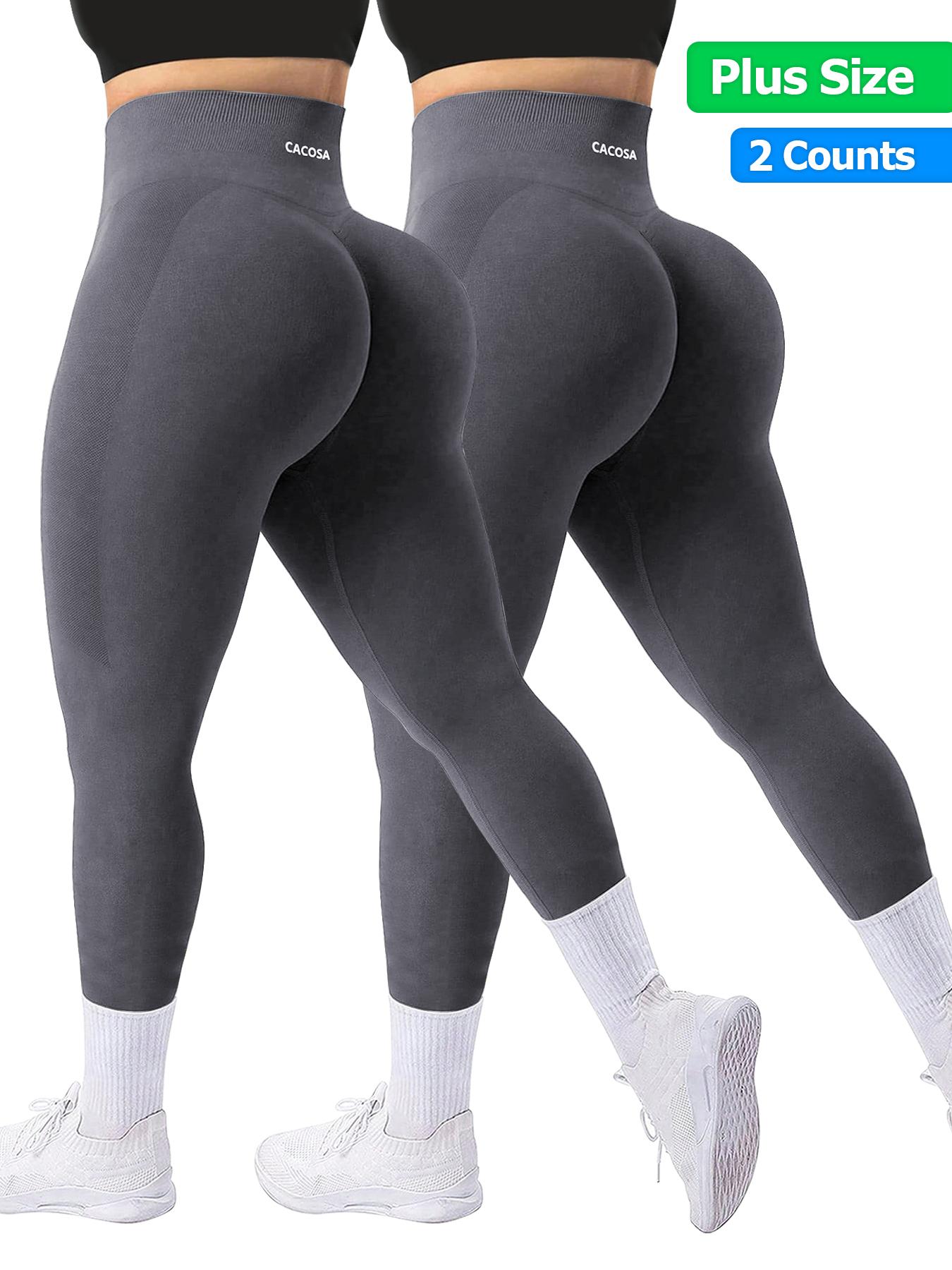 PLUS SIZE High Waist plus size leggings for curvy women, Oversize Stretchy Fitness Leggings, Quick-Dry Sportswear for All Seasons, black leggings for tummy control, crz yoga leggings, Yoga Bottoms, plus size pants for women
