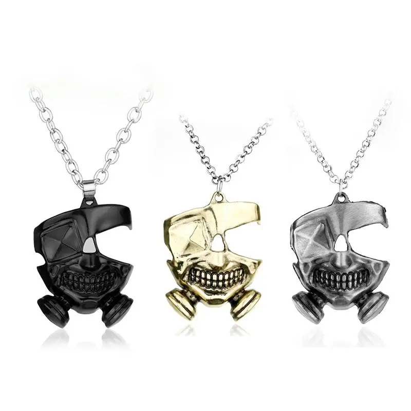 Anime Tokyo Ghoul Kaneki Ken Alloy Pendant Choker Jewelry, Metal Coating Unisex Cosplay Accessory Prop, Birthday Gift Ideas for Girlfriend