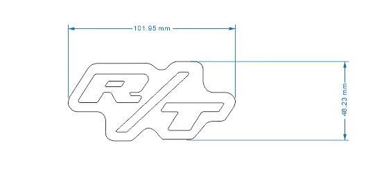 RGB LED Grille Badge – RT, SRT,300,392,DAYTONA(Fits Dodge Charger, Challenger, Durango, Grand Cherokee, Jeep, Ram)