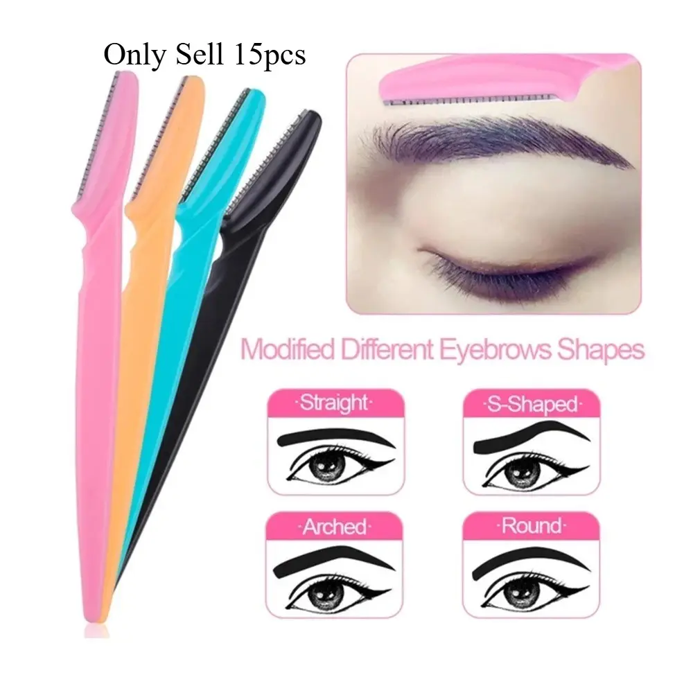 Portable Epilation Hair Removal Cutter, Trimmer Knives, Shaver Blades, Makeup Tools, Beauty Care Tool, Eyebrow Razor, Face Hair Remover, Eye Brow Grooming Kit, Eyebrows Kit