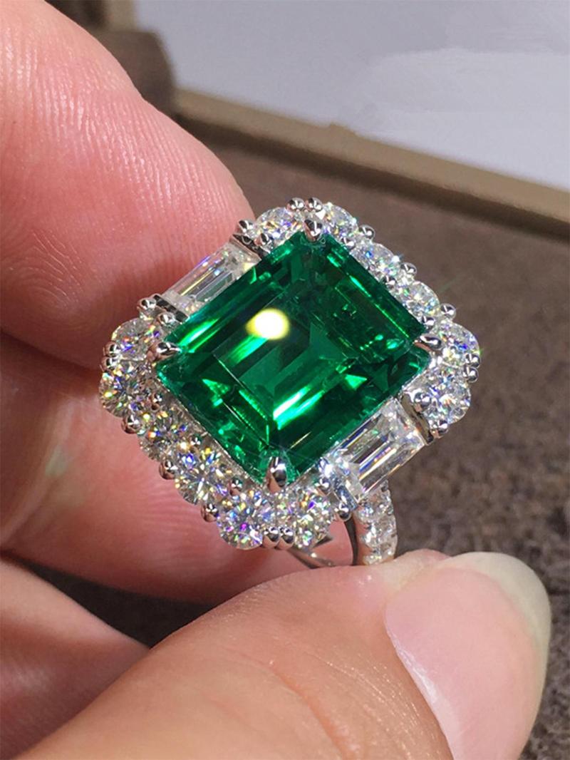 Elegant Rhinestone Decorated Ring,  Fashion Accessories for Women for Party, Daily Clothing Decor, Trendy Wedding Engagement Anniversary Party Accessories Gifts, Trendy Jewellery Accessories