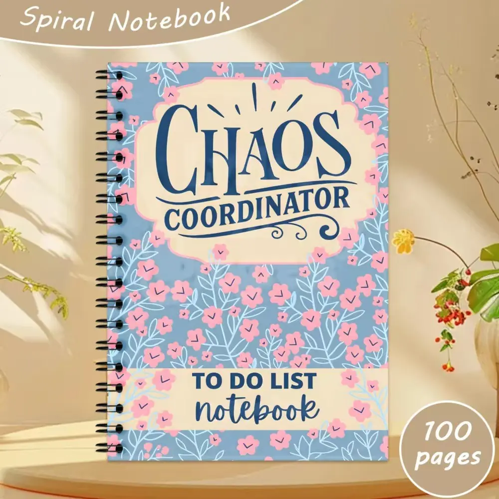 New Bestselling to Do List Coil Planner (chaos Coordinator), Task Checklist Notebook, Daily Affairs Planning, Organize Your Life Efficiently
