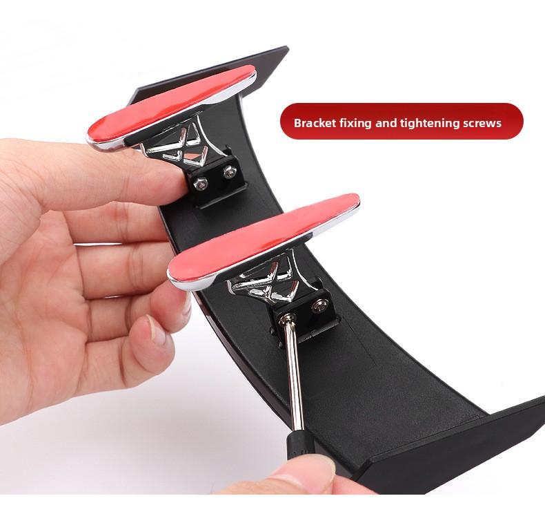 Solar LED Roof Light, Flowing Glow Tail Wing Warning Light for Car SUV Truck, No Wiring Easy Install, Night Driving Safety Beacon, Universal Fit Anti-Collision Accessory, IP67 Waterproof