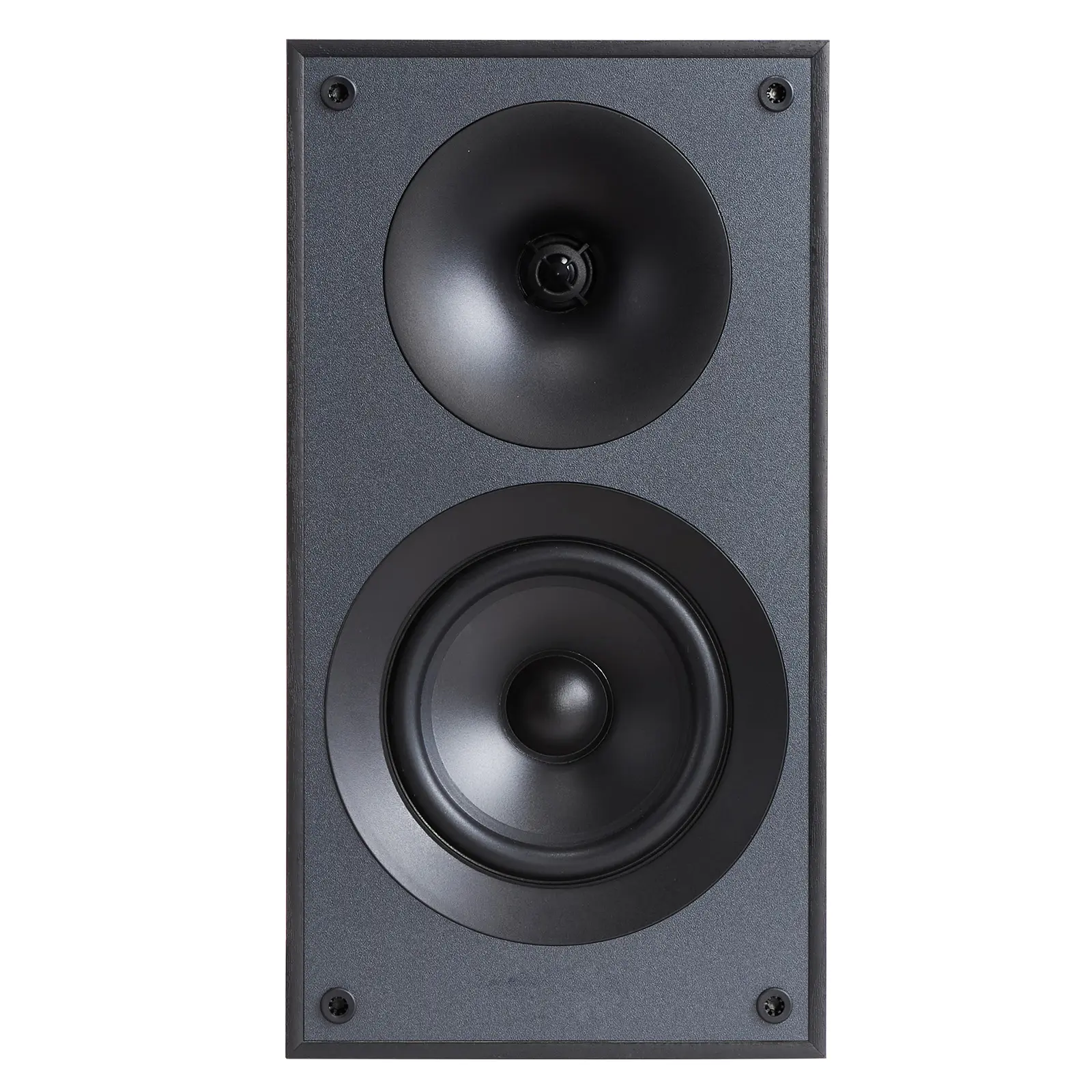 Passive Bookshelf Speaker, AC 120-240V, 50/60Hz Voltage, 300W Power, Book Shelf Stereo Speakers with 5.25-Inch Woofer and 1-Inch Tweeter, Cone Structure Enhanced Clarity