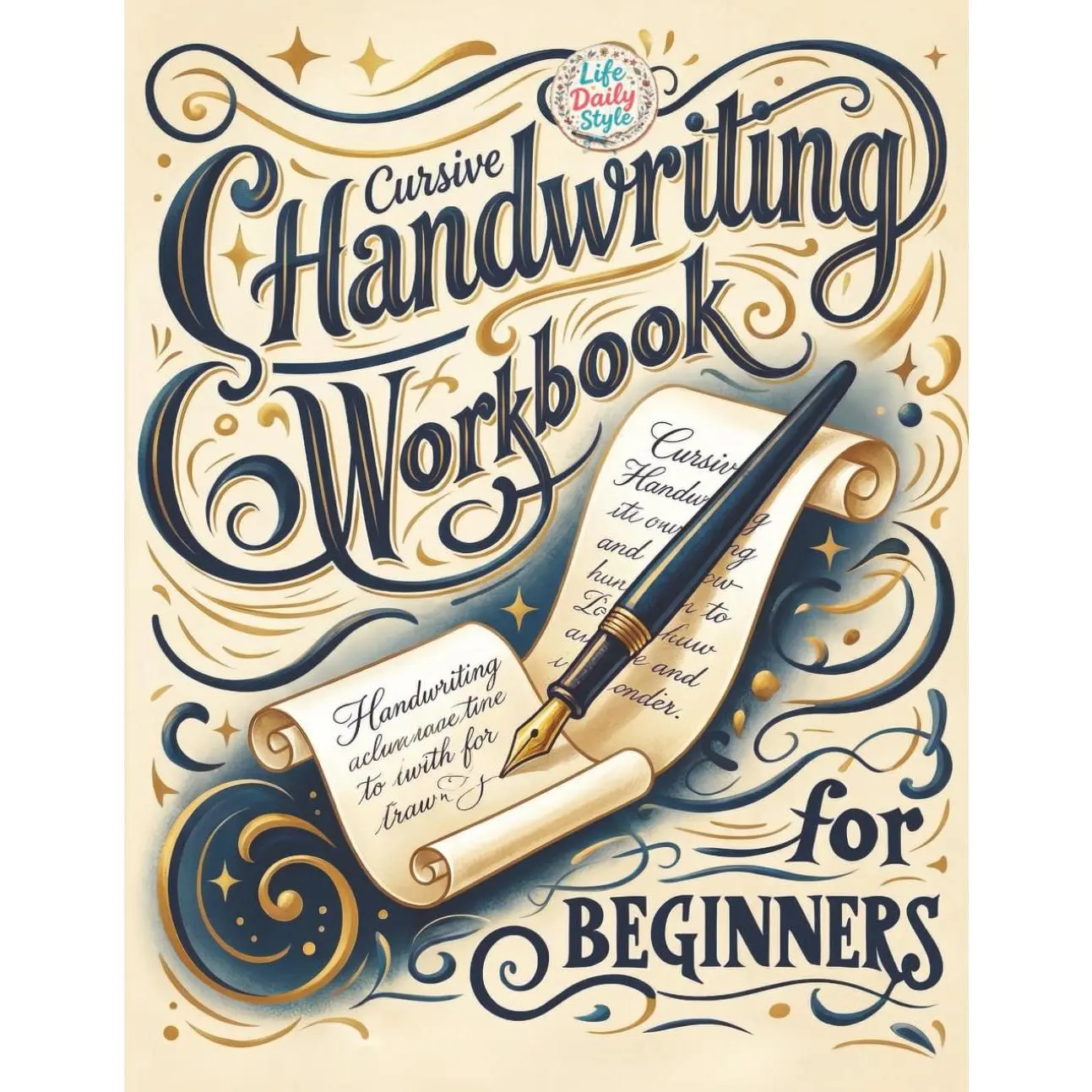 Cursive Handwriting Workbook: Calligraphy Techniques-Learning and Mastering the Art of Writing through Practice and Tracing for Teens and Beginners - Paperback