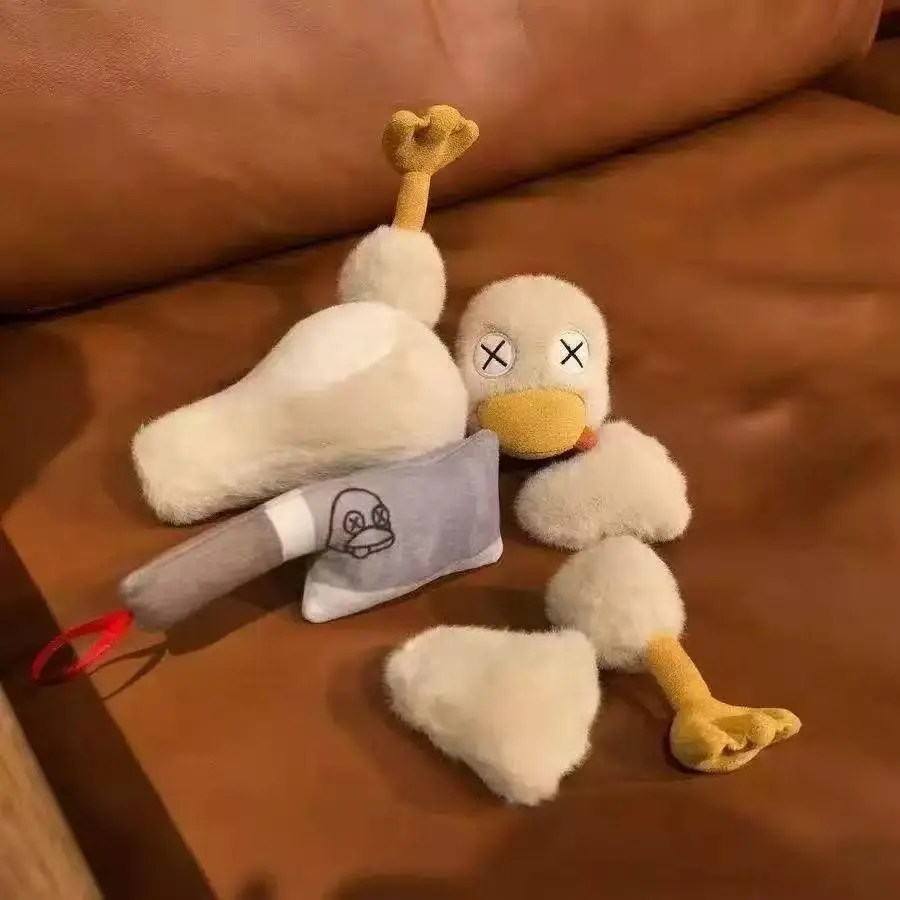 Magnetic Saltwater Duck Plush Toy, Detachable Puzzle Duck Stuffed Animal, Funny Birthday Gift, Soft and Cozy, Perfect for Kids