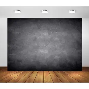 BELECO 7x5ft Fabric Black Gray Wall Backdrop Abstract Concrete Texture Grunge Wall Background Birthday Party Decorations Banner Kids Adults Portrait Photoshoot Studio Props