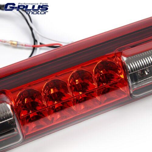 Fit For 1999-2006 Chevy Silverado 2500 HD Red/Smoke Lens 3rd Brake Tail Light