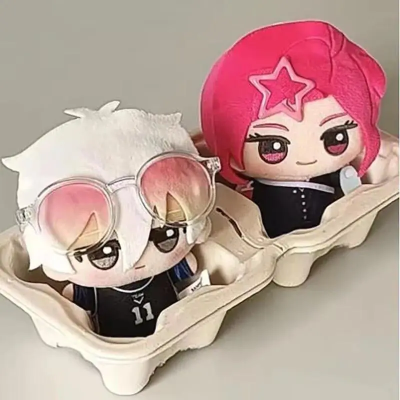 Mini BLUE LOCK Plush Stuffed Doll Seishiro Nagi Isagi Yoichi Chigiri Bachira Meguru Doll Pendant Keychain Toy For Gifton Birthda
