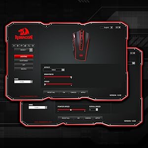 Redragon M990 MMO Gaming Mouse, 32000 DPI High Precision Wired RGB Gamer Mouse w/23 Programmable Buttons, 16 Side Macro Keys, Software Supports, Aluminum Base