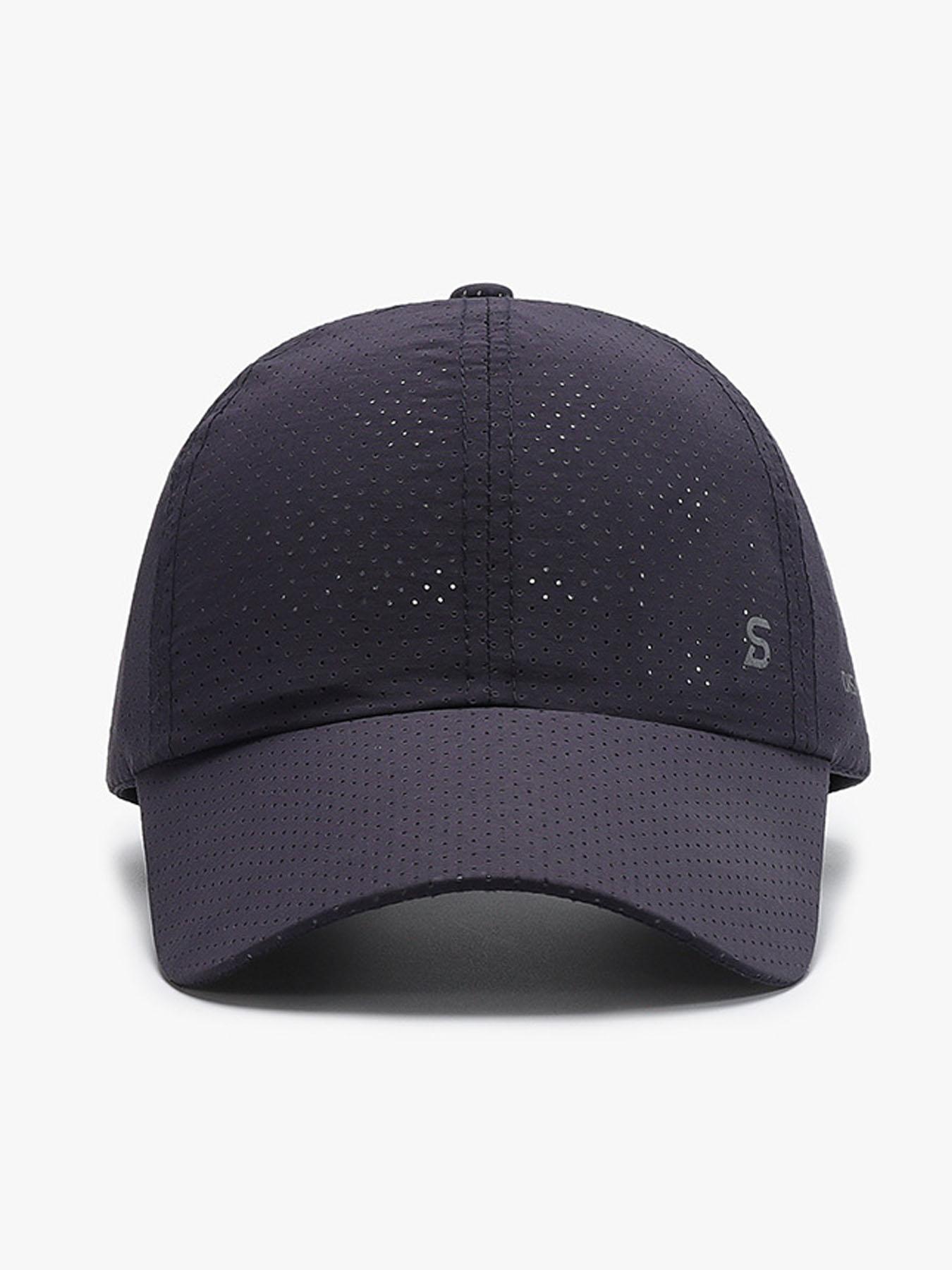 1pc Quick-Dry Performance Golf Cap with Perforated Mesh - Letter Printed Design, Trucker Hat, Adjustable Fit, 6 Colors Available, Golf Accessories, Perfect for Travel, Sports, Running, And Gift Giving