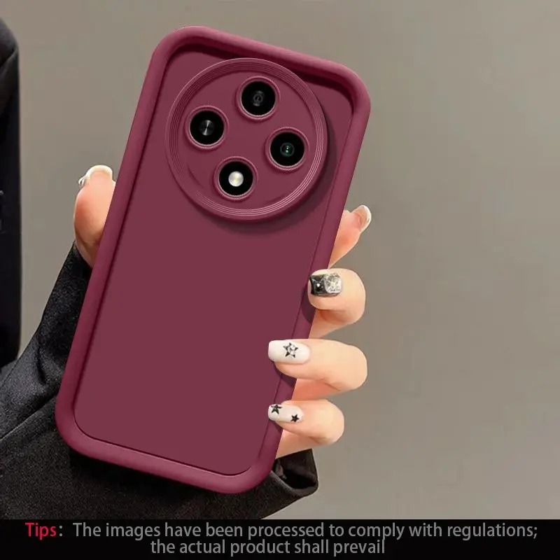 For Xiaomi Redmi 14C 4G/5G/14R/A4/A3 Pro/17C 4G/Poco C75/Poco M7 5G phone case anti drop protective cover, luxurious candy frosted soft shell, durable protective cover, matte color phone case, durable and lightweight design, simple m